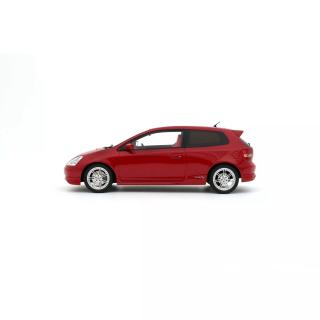 HONDA CIVIC TYPE R EP3 MILANO RED 2005 OttO mobile 1:18 Resinemodell (Türen, Motorhaube... nicht zu öffnen!)